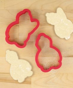 Snowflake Three Piece Cookie Stencil Set with Cookie Cutters
